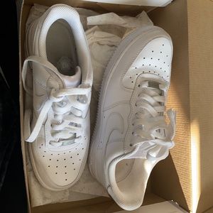 White Air Force 1s